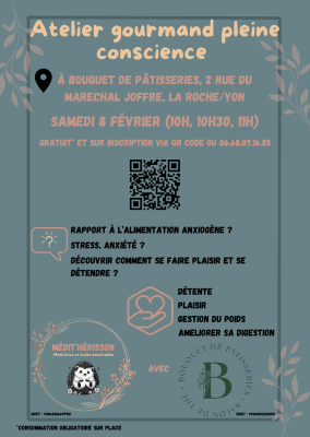 Atelier gourmand pleine conscience